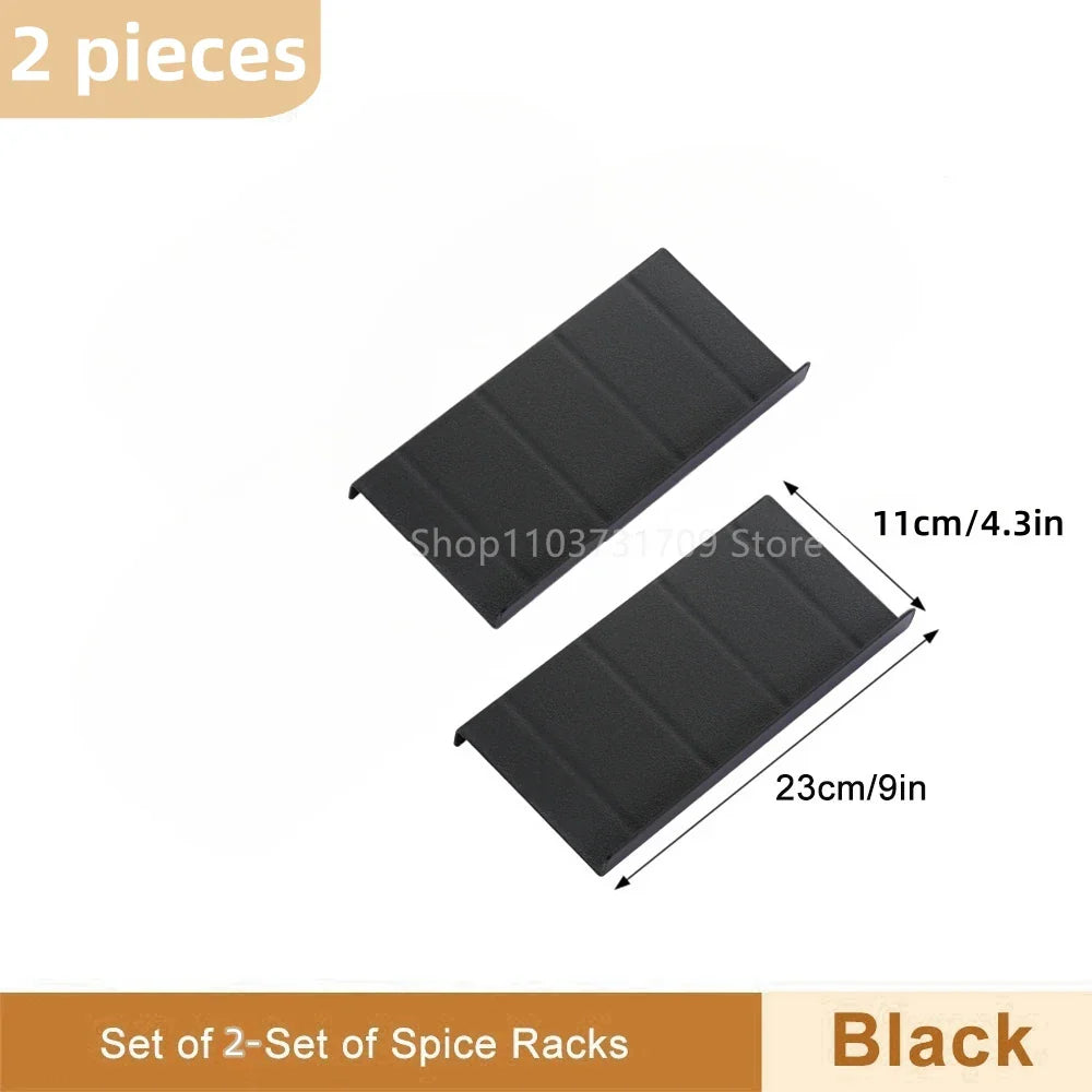 4-Layer Adjustable Kitchen Spice Rack – Drawer Organizer for Jars, Bottles & Pantry Storage