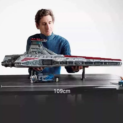 UCS Venator Class Republic Attack Cruiser Building Set – Blocks & Bricks Toy for Adults and Kids, Christmas & Birthday Gift