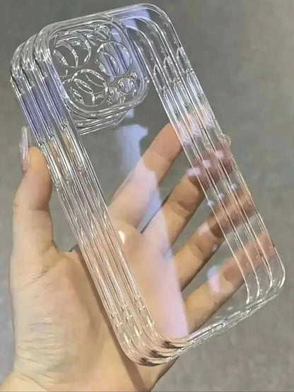 3PCS Clear Transparent Phone Case Set – Simple Shockproof Back Cover for iPhone 11, 12, 13, 14, 14 Plus, 15, 15 Plus & 16 Pro Max