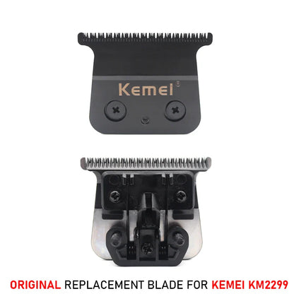 Original Replacement Blade for Kemei KM-2299 Clipper - Professional Hair Trimmer Cutting Knife Head, Parts & Accessories