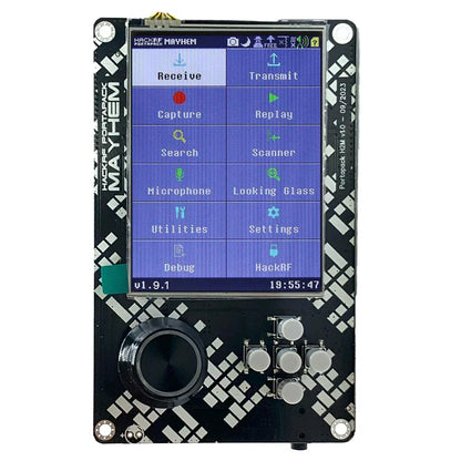 PortaPack H2M Signature Edition Portable SDR — 10.00MHz TCXO Analog GPS Radio Receiver for HackRF