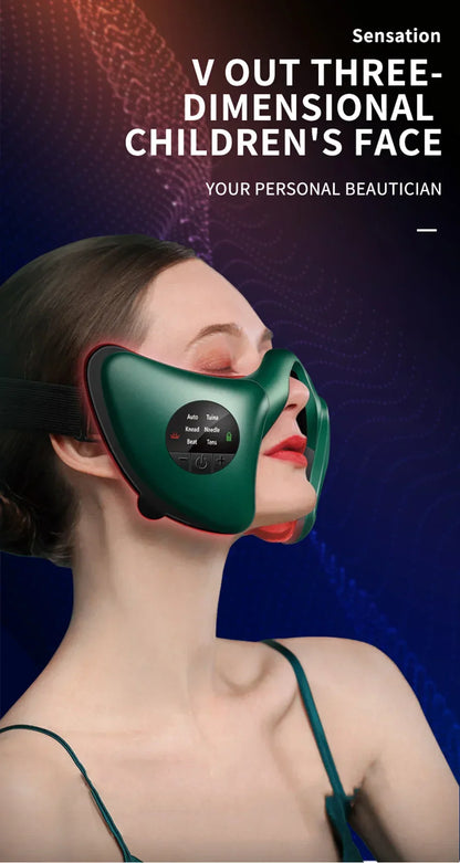 2024 Smart Facial Massager — V-Shaped Face Lifting & Firming Device, All-Round Body Shaping Anti-Aging Beauty Tool