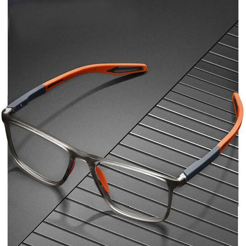 Intelligent Photochromic Myopia Glasses – Vintage TR90 Computer Sunglasses for Nearsighted Users, Finished Lenses -1.0 to -6.0