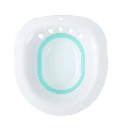 Toilet Hemorrhoid Sitz Bath for Postpartum & Pregnant Women - Foldable, Hangable, Large-Capacity Private Care Solution