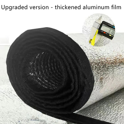 Waterproof Camping Ground Mat - Double-Sided Aluminium Foil - Outdoor Hiking, Beach, Picnic Blanket