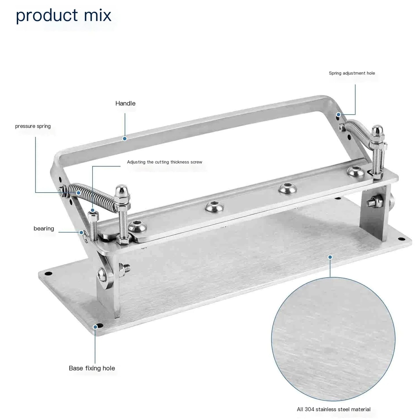 200mm Manual Leather Skiving Machine – Belt Strip Splitter & Thinning Tool for Cowhide DIY Craft