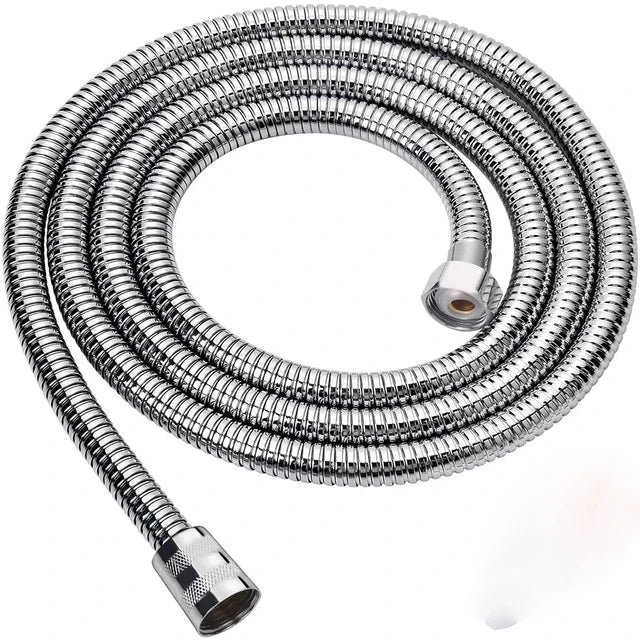 New 1.5/2/3M Flexible Shower Hose — Black SUS304 Stainless Steel Bathroom Water Extension Pipe and Bath Accessories