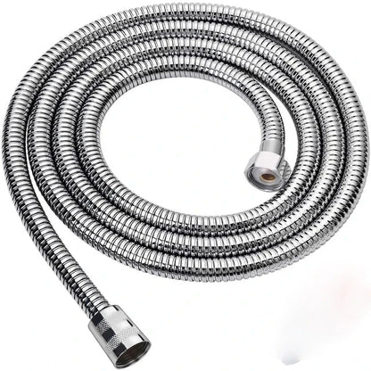 New 1.5/2/3M Flexible Shower Hose — Black SUS304 Stainless Steel Bathroom Water Extension Pipe and Bath Accessories