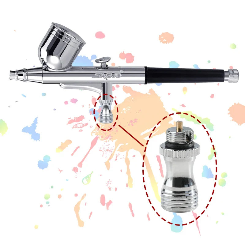 Stainless Steel Airbrush Air Valve – Double Action Spray Tool Replacement Part (1/3/5PCS Options)