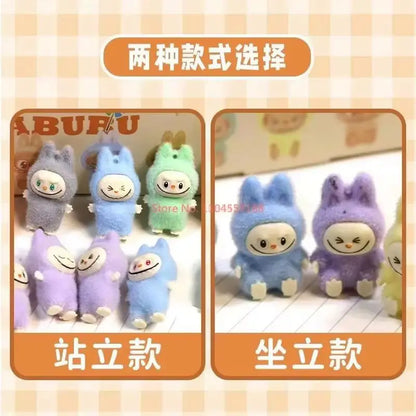 2025 Labubu Resin Pendant — Cute Backpack Accessory & Desktop Ornament, Surprise Birthday Gift for Children