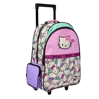 Sanrio Hello Kitty Elementary School Backpack — Ultra-Lightweight Kids Backpack with Pen Box and Lunch Bag, Reduce Burden, Perfect Gift for Girls