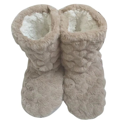Thick Thermal Winter Socks — Plus Velvet Anti-Slip Home Slipper Socks for Men & Women, Warm Christmas Footwear