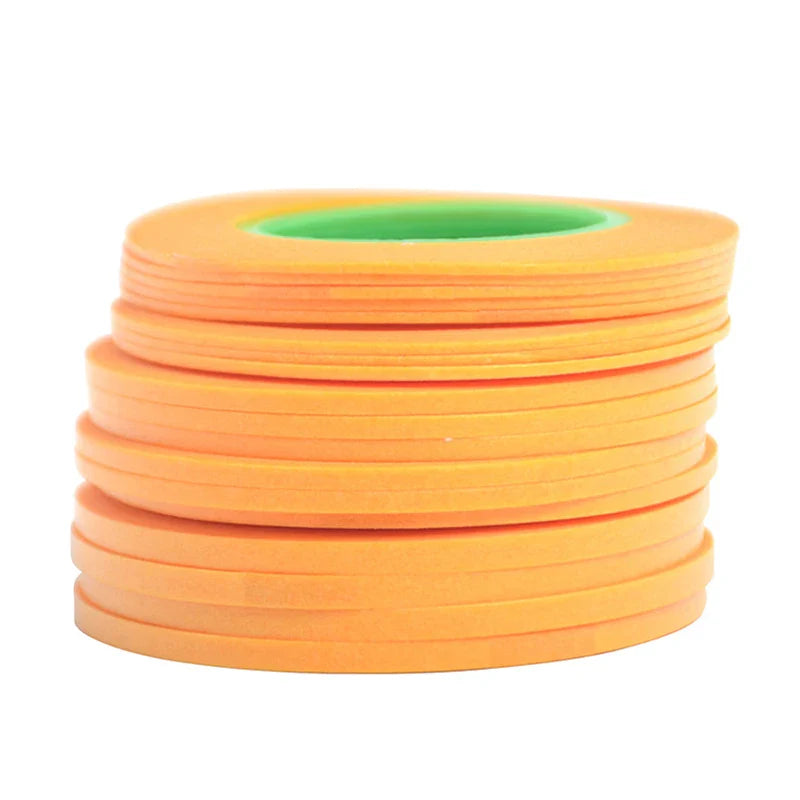 Model Spraying Ultra Fine DIY Masking Tape 1mm/2mm/3mm Wide - 18m Special Coating Covering Tape