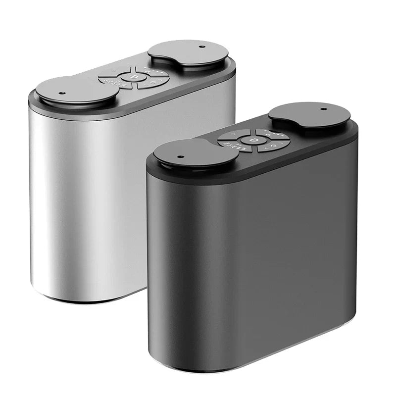 Waterless Aroma Diffuser – USB Aluminum Essential Oil Nebulizer, Aromatherapy Humidifier for Home & Hotel Use