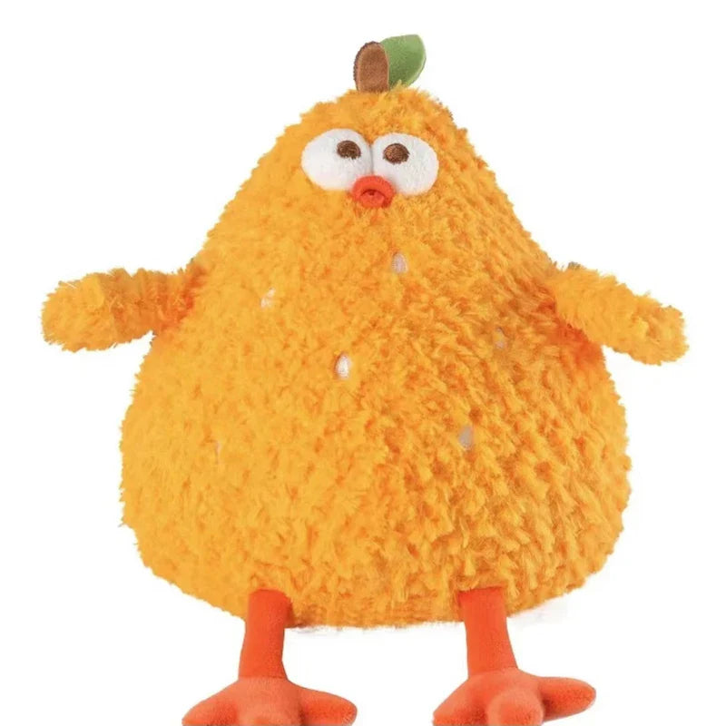Chicken & Leg Plush Toy — Soft Gingerbread Chicken Doll for Kids & Birthday Gifts
