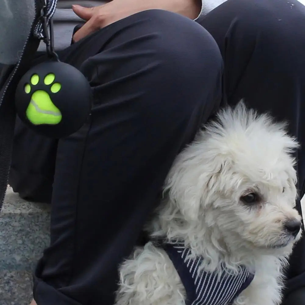 Hands-Free Tennis Ball Holder with Hook - Lightweight, Easy Installation Dog Leash Attachment - Pet Ball Cover Holder, Pet Supplies