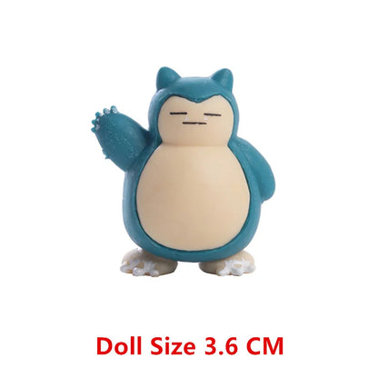 Pokemon Anime Figures – Pikachu, Eevee, Gengar & More Cartoon Action Model Toys for Kids, Bulk Purchase