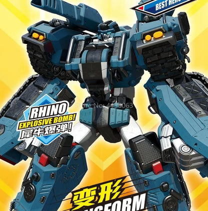 Galaxy Detectives Tobot Transformation Toy – Car to Robot Anime Figure, Korea Cartoon Deformation Tank Gift