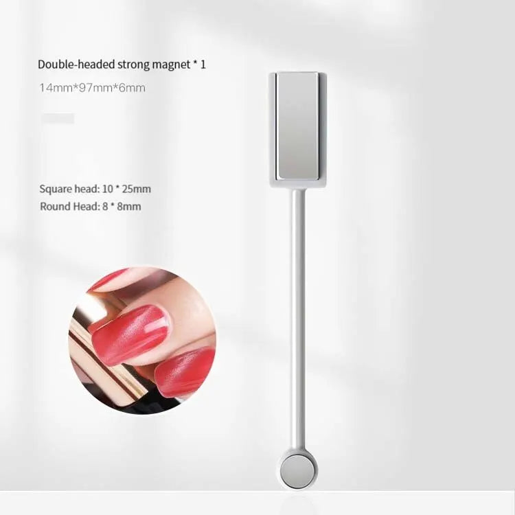 4PCS Magnetic Nail Art Tools - Stone Pattern Gel Magnet Sticks for Nail Enhancement