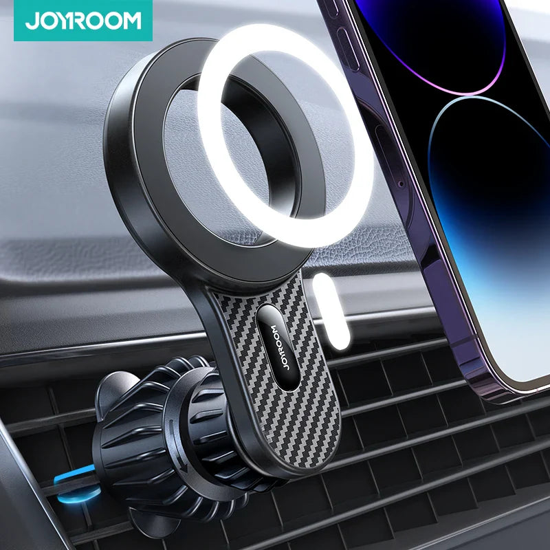 Joyroom Magnetic Car Phone Holder – Universal Strong Air Vent Mount for iPhone, Samsung, LG, Google Pixel