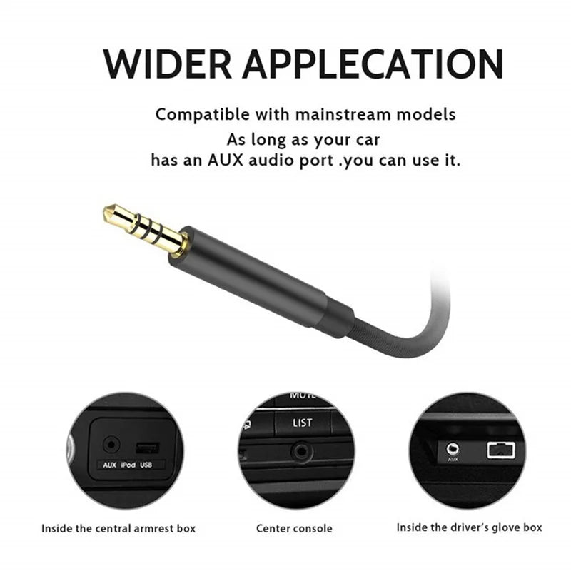 USB-C to 3.5mm Aux Audio Cable — Headphone & Speaker Adapter for Samsung S20/S21/Note 20/Tab S7