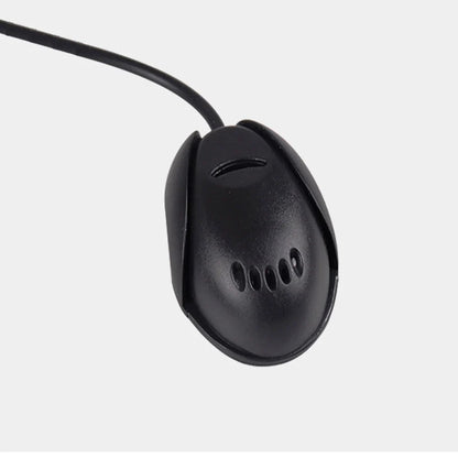 3.5mm Wired Car Microphone Mini – Hands-Free Audio Mic for Stereo, DVD & Radio Player (Paste Mount)