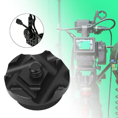 Aluminium Alloy Cable Clamp – Round Wire Fixator for SLR Camera Cage and Cable Management