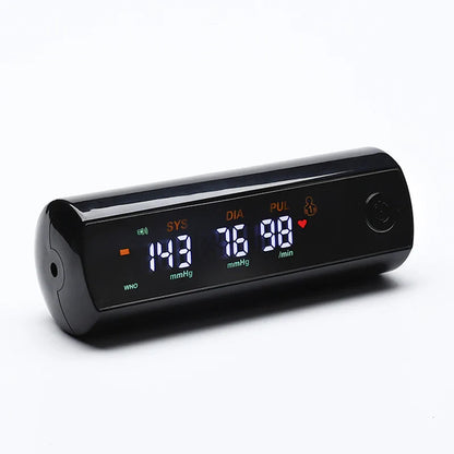 Rechargeable Li-Ion Battery Blood Pressure Monitor – LCD Large Screen Sphygmomanometer with Russian Voice Tonometer