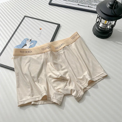 Men's Ice Silk Graphene Boxer Shorts – Ultra-Thin, Breathable, Comfortable Trunks Underwear