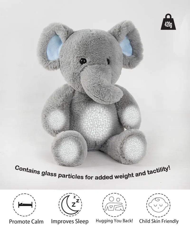 Long Arm Weighted Plush Animal – Soft Fluffy Stuffed Raccoon, Koala, Bear & Giraffe Pillow Toy