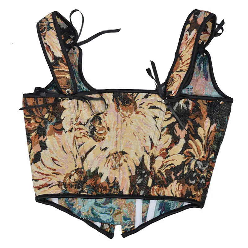 Sexy Lolita Underbust Corset – Slimming Bandage Bustier Top for Women Lingerie & Elegant Streetwear