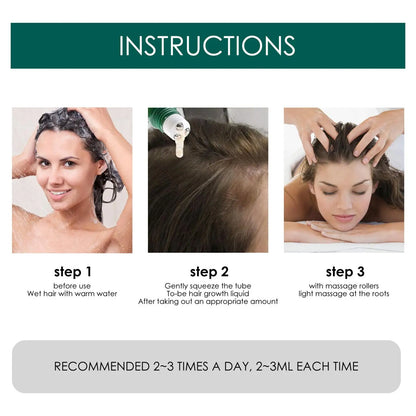 Anti-Hair Loss Serum - Scalp Treatment Essence for Strengthening Hair Roots & Thinning Hair Care (20/30ML)
