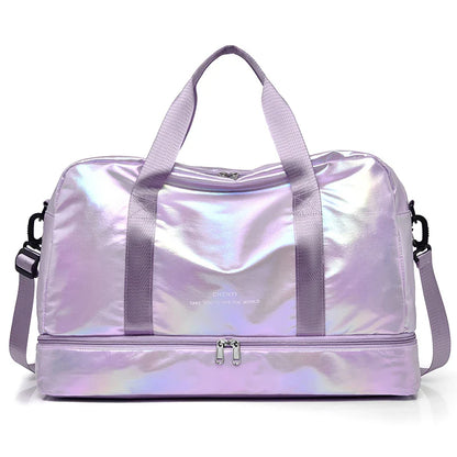 AOTTLA Women’s Travel Bag – Large Capacity Handbag & Shoulder Bag with Dry/Wet Separation for Sports, Fitness & Luggage