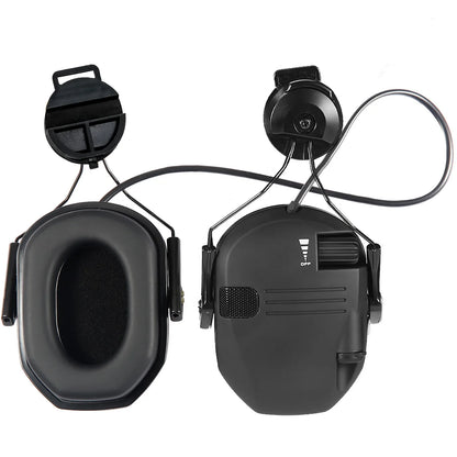 WK Tactical Electronic Shooting Earmuff – New Generation Noise-Reducing Headphones, NRR 23dB Helmet Version