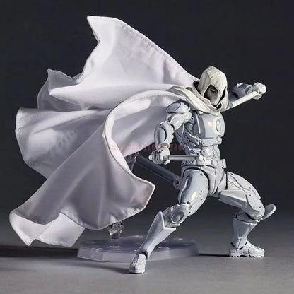 Authentic 16cm Moon Knight PVC Figure – Anime Model Collectible Desktop Ornament & Birthday Gift Toy