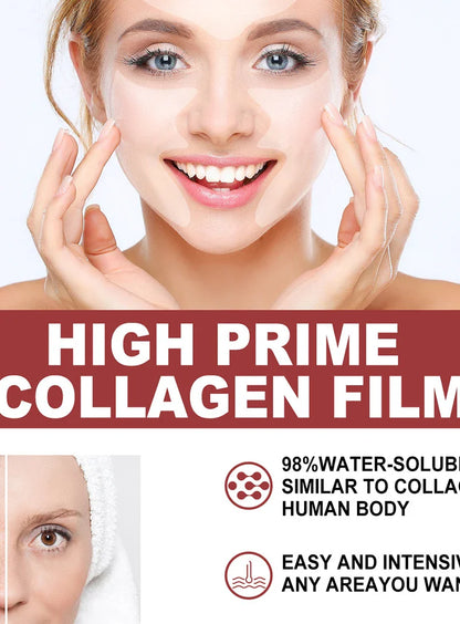 Collagen Membrane for Eye Rejuvenation – Lightens Wrinkles, Dark Circles & Bags, Firming & Moisturizing Skin