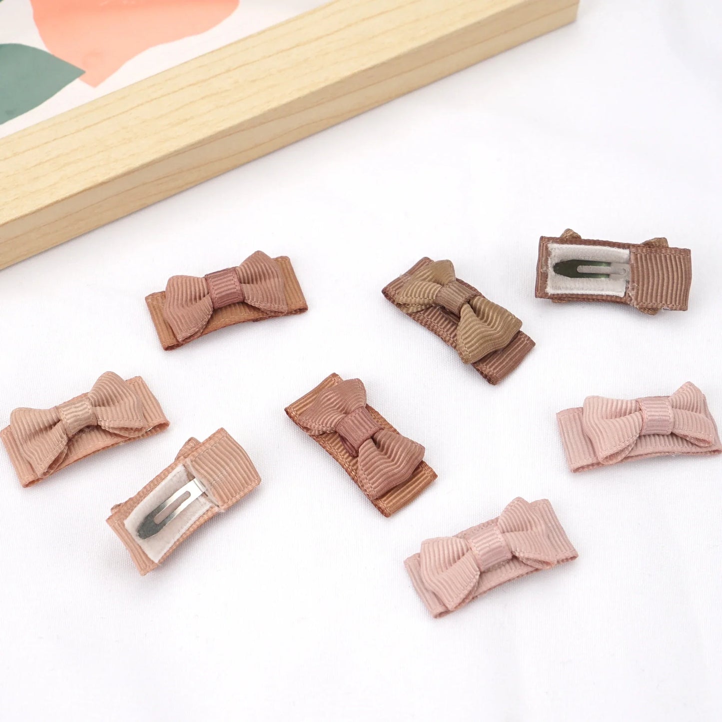20Pcs Baby Hair Clips Set – Gentle Lanugo Headdress Trumpet Princess Hairpins for Toddlers