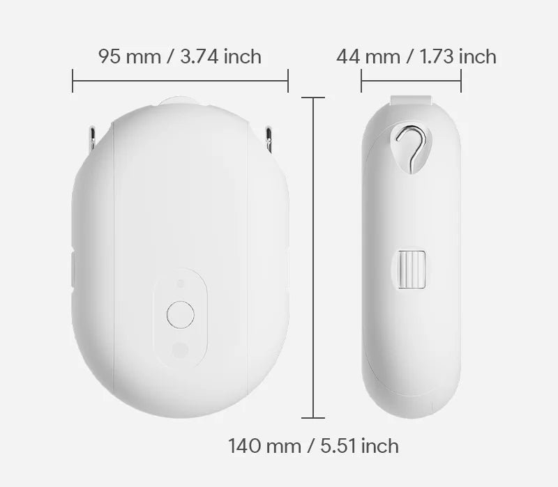 Tuya Smart Zigbee Curtain Motor with Hooks – T U Rail Smart Curtain Pusher, Siri, Google Home & Alexa Voice Control