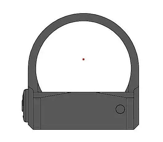 Gideon Optics OMEGA 3 MOA Red Dot Sight – Shake Awake, Parallax-Free, 407C/507C Cut Micro Reflex Optic