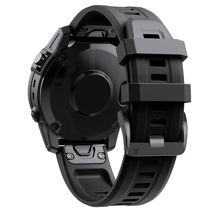 QuickFit Silicone Watch Strap 26mm 22mm for Garmin Fenix 7X 7 Pro 6X 6 5X 5 Plus 8 – Durable Replacement Sport Watchband