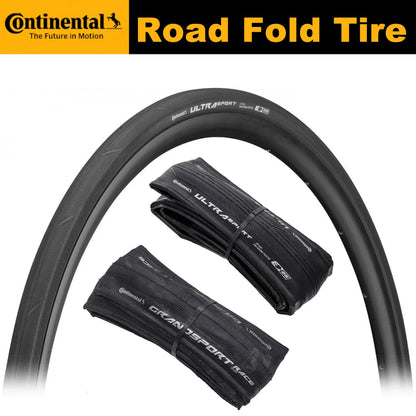 Continental Ultra Sport III Road Bike Tire – 700x25/28/30C Foldable Racing Tyre for Grand Sport & Prix