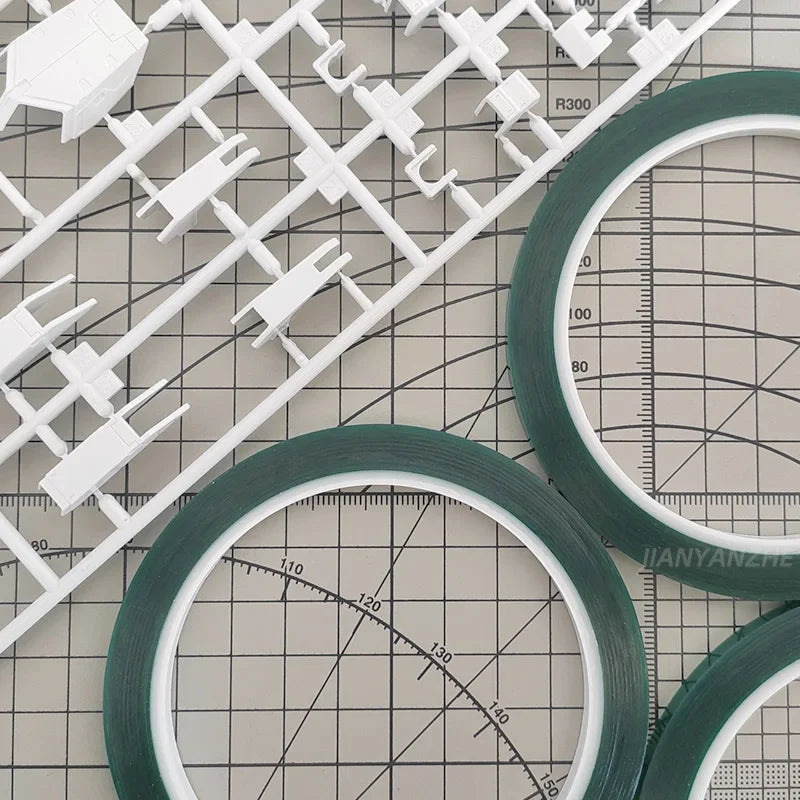 Hobby Model Scribing Guide Tape – Carving & Cutting Masking Tape for Mecha and Military Models