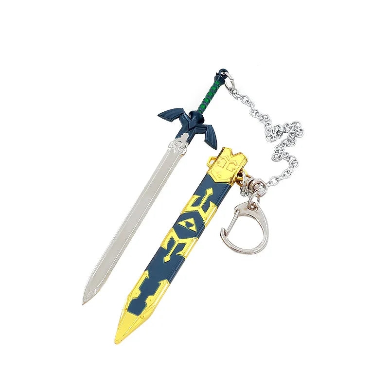 12CM Legend of Zelda Master Sword – Full Metal Craft Ornament with Sheath