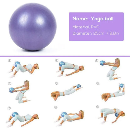 5 Piece Yoga Starter Kit – Blocks, Ball, Stretching Strap, Resistance Loop & Pilates Band for Home Fitness