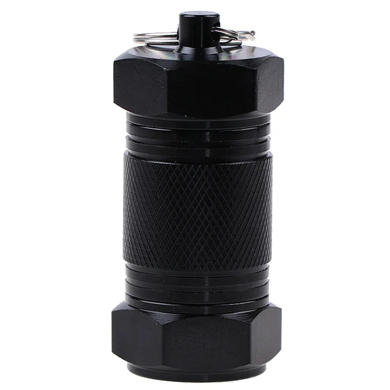 Waterproof Aluminum Pill Case – Capsule Container for Medicine & Outdoor Emergency Storage
