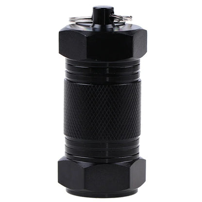 Waterproof Aluminum Pill Case – Capsule Container for Medicine & Outdoor Emergency Storage