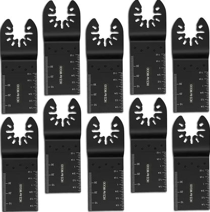 Oscillating Multi-Tool Saw Blades Set (20/50/100Pcs) – Fast Cutting Wood & Metal Renovator Cutter Blades Multi-Function Tool Accessories