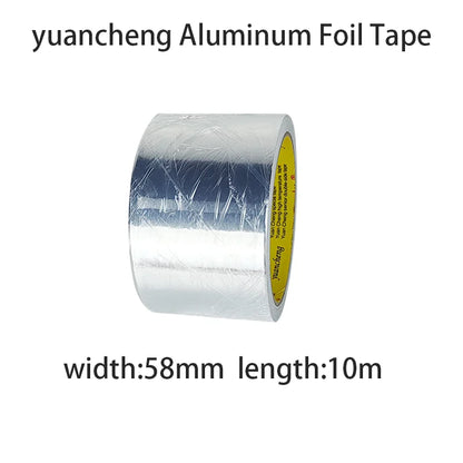 High-Temperature Aluminum Foil Tape – Leak-Proof Adhesive Sealing & Heat Insulation for Kitchen & Pipe Repairs