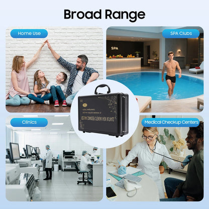 Quantum Analyzer Quantum Resonance Magnetic Scanner - Body Wellness Analysis Assistant for Spa, Club & Clinic