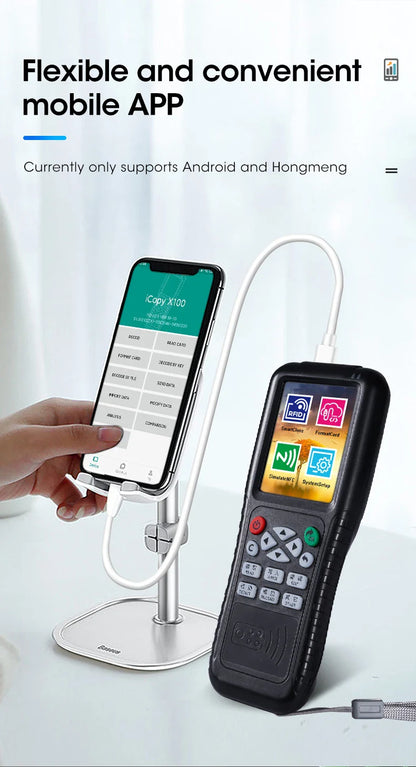5YOA IX100 RFID Reader & Duplicator – Advanced Programmer, Copier & Writer for 13.56MHz & 125KHz Cards